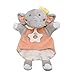 Bébé Animal Marionnettes À Main Jouet Enfants Jouet Animal Interactif Infantile Doux Hochet En Peluche Cloche Apaiser, Raconter Des Gants D'histoire, Filles, Garçons, Enfants et Tout-petit (Éléphant)