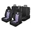 Full Set Seat Covers Purple