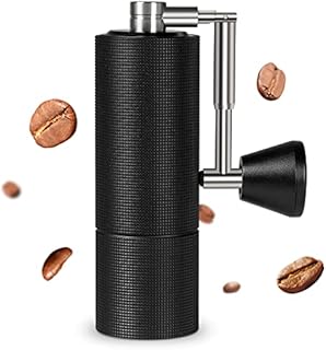 TIMEMORE Chestnut C3 PRO Manual Coffee Grinder, Stainless Steel Conical Burr Coffee Grinder, Hand Coffee Grinder with Foldable Handle and Adjustable Setting, for Espresso to French Press - Black