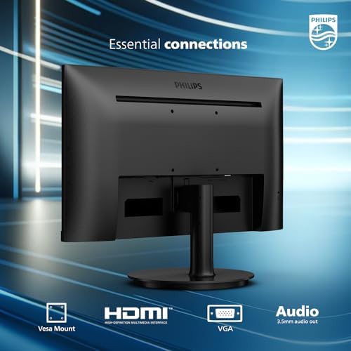 Philips 22 Inch Computer Monitor FHD 100Hz VA VESA Flicker-Free, 221V8LB - 3