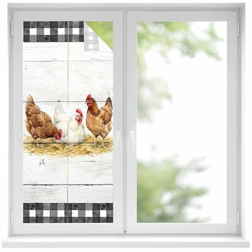 Vinilo Protector de Privacidad para Ventanas Frosted 19.6 x 39.3 pulgadas miniatura 1