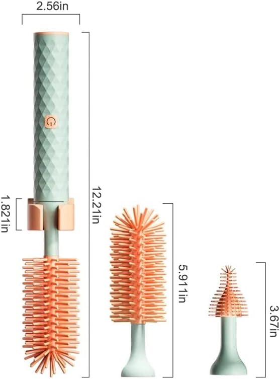 Brosse Électrique Biberon Bébé Silicone: Nettoyage Efficace et Rapide - Image secondaire
