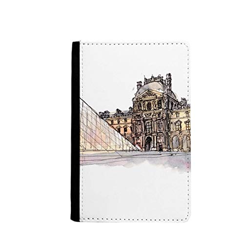 Porte passeport Louvre Paris : housse et etui de carte voyage