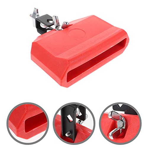 MILISTEN Kit de bateria de sino de vaca, instrumento de percussão pequeno acessório conjunto de bate