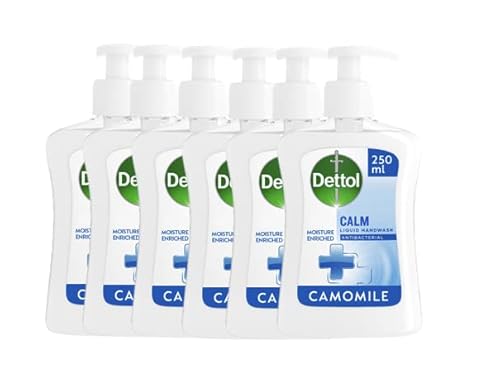 Dettol Camomile Hand Soap 250ml - Pack of 6