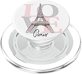 Picture of Paris - Eiffel tower. Love Paris phone and tablet accessory PopSockets PopGrip for MagSafe