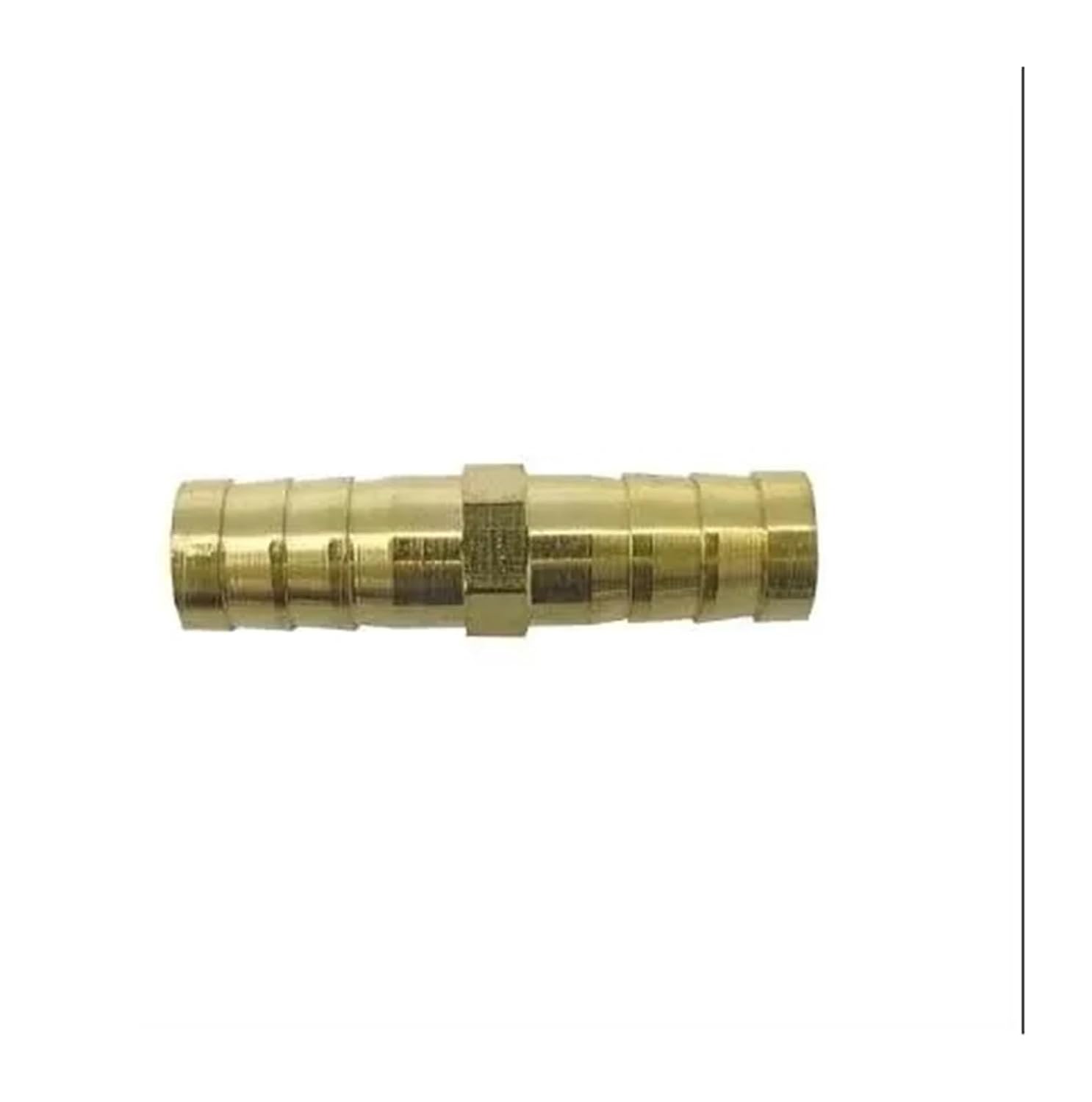 1PCS 4mm 5mm 6mm 8mm 10mm 12mm 14mm 16mm 19mm 25mm Hose Barb Brass Barbed Straight Elbow Tee Y 2 3 4 Way Pipe Fitting Connector(T Type,19mm)