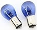 Produktbild Unbekannt 2 x BAY15D Lampe 12V blau 21 5 Watt Glühbirne Xenon weiß Standlicht Tagfahrlicht