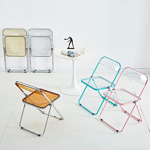 透明フォールディングチェア (シルバー＋透明)
