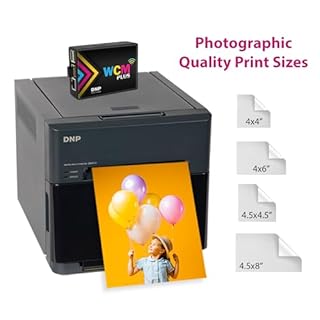 DNP QW410 Compact Photo Printer - Bundle Deal with Printer Carrying Case (Printerbag Brand), WCM Plus Wireless Module and Box of 4x6 Media Kit (300 Prints)