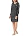 Produktbild Schiesser Damen Langarm 100% Baumwolle Sleepshirt Bigshirt 95cm Länge-Nightwear Nachthemd, schwarz, 36
