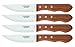 Price comparison product image Tramontina 5 Jumbo Steak Knives Set of 4, Sharp Knife with Wooden Handle, Camping, Kitchen, Rustic, 22399079