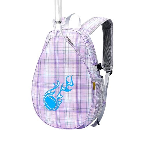 Sac à dos de badminton polyvalent pour athlètes juniors avec grand espace de rangement