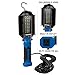 Performance Tool W2237 25' 18GA 1,000 lumen 120V LED Drop Light with Extra Built in 120V Outlet, 1 Pack