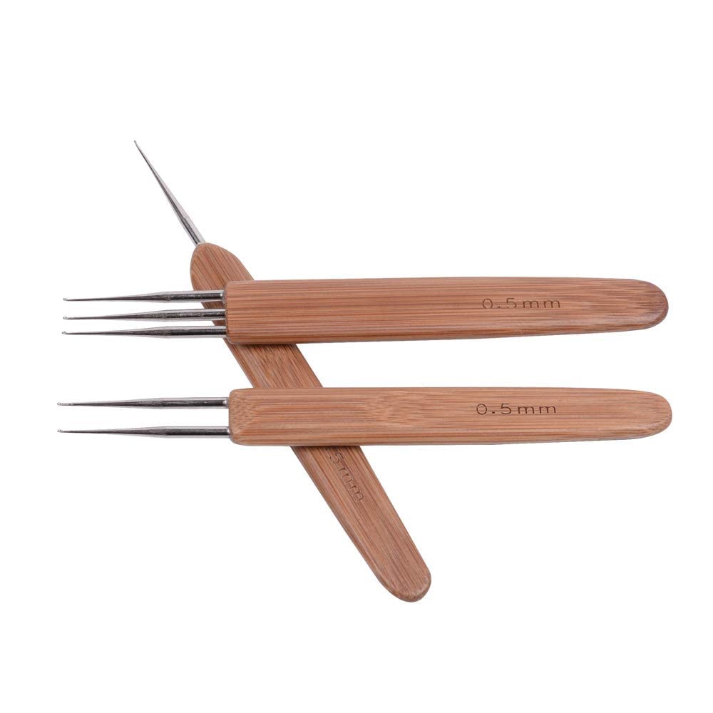 Amazon.co.jp: 3個セット 髪の毛用ドレッドロックかぎ針 ドレッド