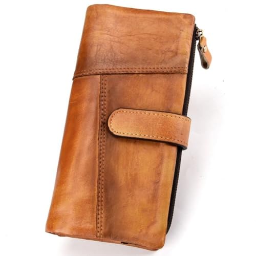 Blocking Wallets for Women Leather Long Ladies Wallet Slim Bifold Large Capacity with Zipper Pocket