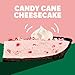 Jell-O No Bake Candy Cane Cheesecake Artificially Flavored Dessert Kit with Candy Cane Sprinkles, Filling Mix & Oreo Crust Mix, 10.4 oz Box