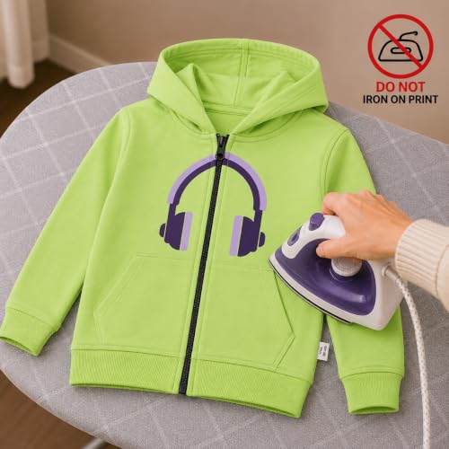 Image of The Mom Store Winter Jackets for Kids | Cute Sweatshirt and Cool Hoodies for Baby Boy and Baby Girls | with Zippers | Hoodie Cap