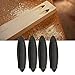 100pcs Wood Plugs, 9.5mm Pocket Hole Jig Plug,Wood Plugs for Pocket Hole Jig Wood Working Tool Accessories (Black)