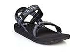 Source Classic Men's - Sandalias para hombre, color negro/blanco, talla 43