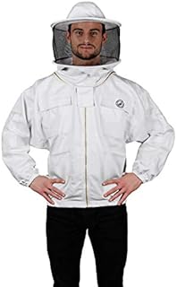 Humble Bee 310 Polycotton Beekeeping Jacket with Round Veil