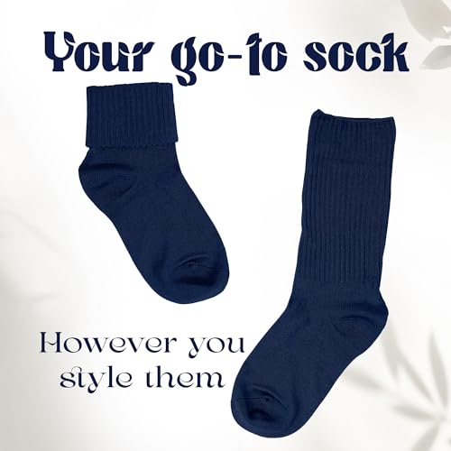 Image of Silky Toes Womens Soft Rayon from Bamboo Socks | 3-6 Pairs Breathable Seamless Toe Crew Socks | Casual Dress Womans Socks