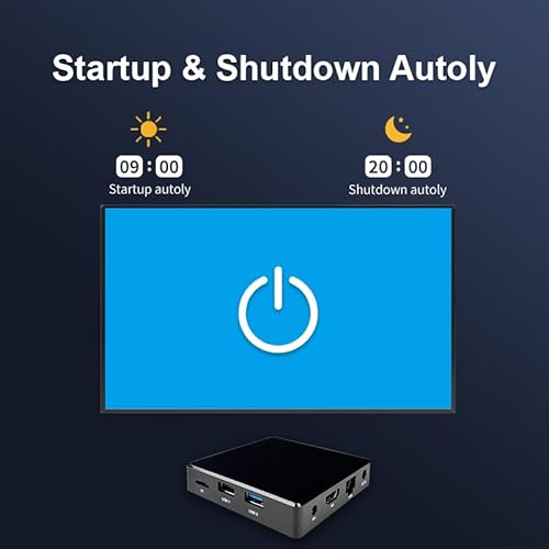 Lunzn YM05/YM06 Adertising Media Player Box Commercial Display Mate Remote Publish Menu Ad 2+16G Digital Signage Box thumb #6
