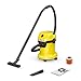 Karcher Nass-/Trockensauger WD 3 V-17/4/20, inkl. Patronenfilter, Vliesfilterbeutel, 1.000 W, Kunststoffbehälter: 17 l, Saugschlauch: 2 m und Schlauchaufbewahrung, Blasfunktion, Boden- und Fugendüse