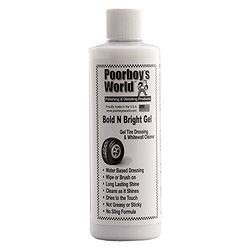 Poorboy's World BBG16 Bold N Bright Tire Gel de Neumáticos