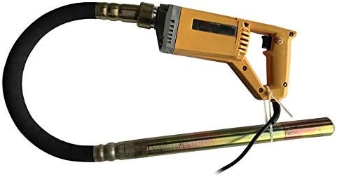Vibrador de hormigón HaroldDol de 850 W, 1 m, eléctrico, con ...