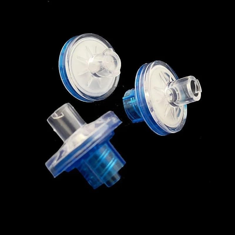 10pcs Lab 20mm/0.22μm PTFE Water Blocking Air Filter, Water Vapor Removal Filter with PTFE Filter Element