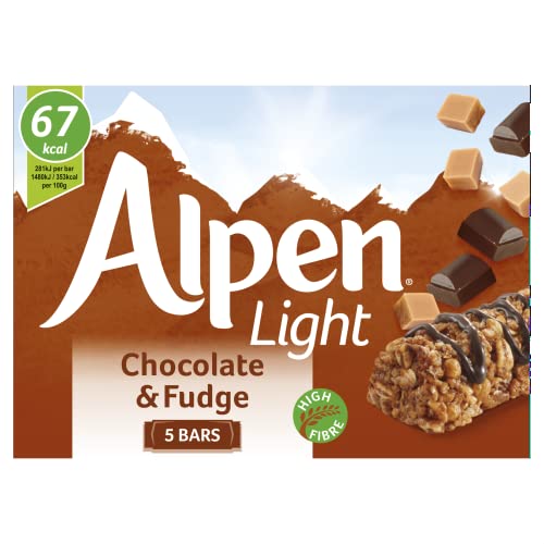 Alpen Light Chocolate Fudge Bars 5x19g