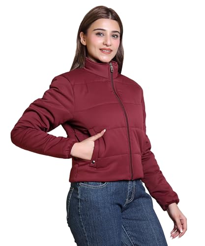 Image of Brazo Cotton Women's Short Winterwear Jacket - Stylish, Warm, and Comfortable for Ultimate Winter Protection