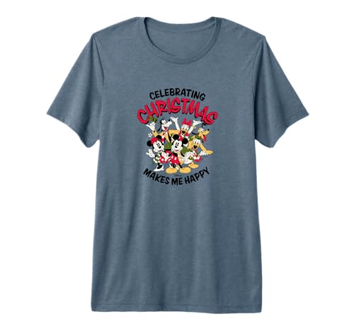 T-shirt Noël Disney Mickey et Minnie idéal pour le réveillon en famille
