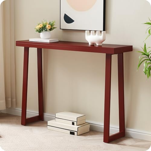 Kings Brand Furniture - Narrow Console Table, 44-Inch Wood Entryway