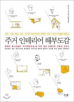Paperback Residential interior anatomy book [Korean] Book