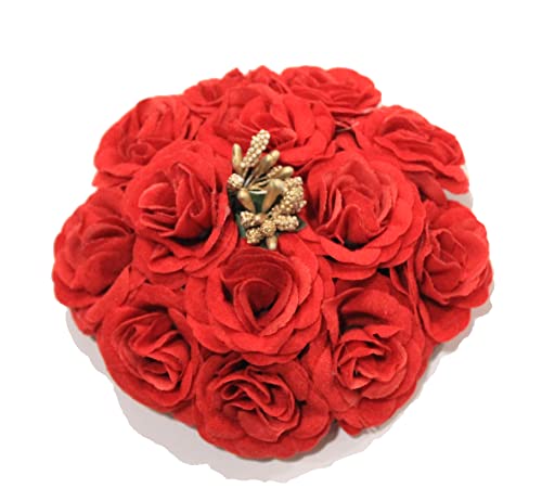 La Belleza Artificial Flower Bun Juda Maker Flower Gajra Hair Accessories / Full Bun For Women and Girls Multi Color (Rose Bun) (B0BCWWJK6G) Amazon Price History, Amazon Price Tracker
