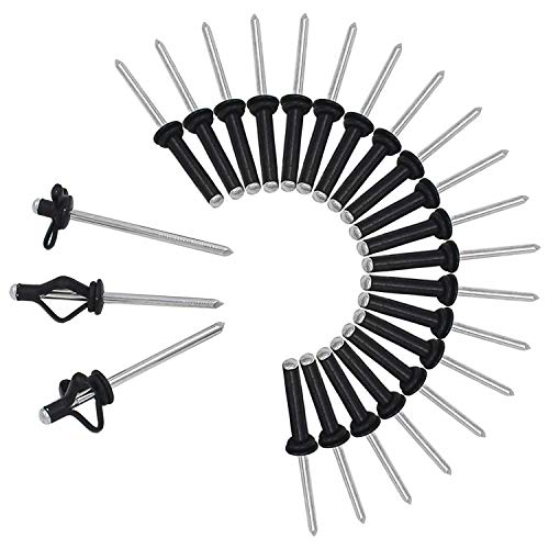 YYST 20 3/16" Deep Water Long Grip Tri-Grip Tri-Fold Tri Bulb Mounting Rivet