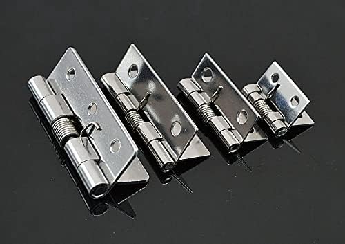 Ball Bearing Hinges, Steel Door Hinge Door Butt Hinges Folding Fixing Screw Kitchen DOOR HINGE,Hinge,Door Hinges, Bearing Hinge, Hinges304 Stainless Steel Spring Hinge Automatic Cabinet Door Wardrobe