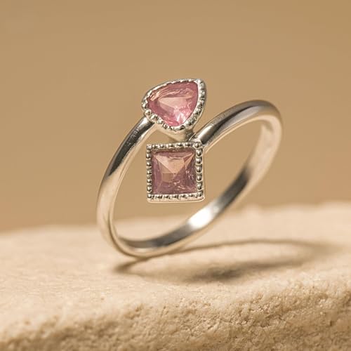 Image of SATKOTI 925 Silver Toe Rings for Women | Adjustable Pure Metal Bichiya with AAA Quality CZ Stone| BIS Hallmarked Jewelry with Authenticity Certificate | Pair of 2 Metti