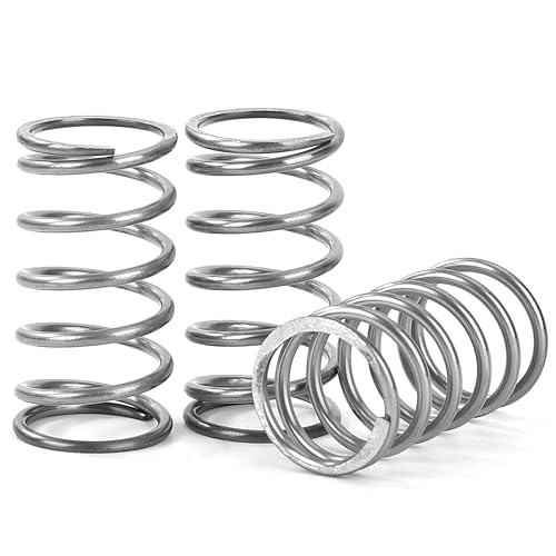 GUNGY Druckfeder Edelstahl Feder Druckfedern 30mm Drahtdurchmesser 1,5mm Außendurchmesser 16mm Länge 30mm Maximale Federkraft 3,2kg 4 Stück