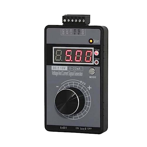 QH-VISG2-ED QH-VISG2-EN Handheld analog source calibrator for positive and negative voltage 0-10V 5V current 0-4-20mA signal gen