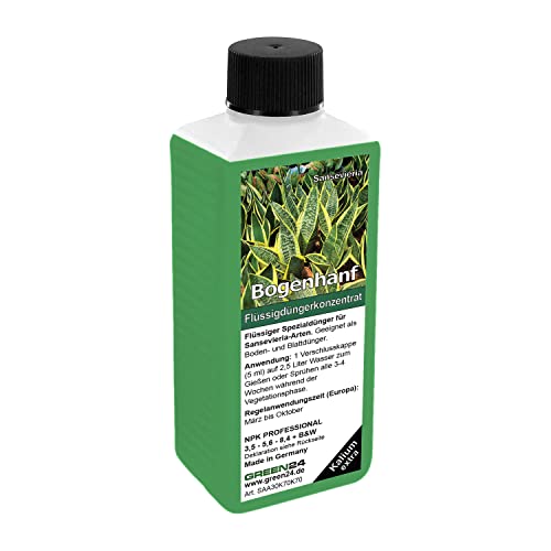 Bogenhanf Dünger Sansevieria NPK flüssig für...
