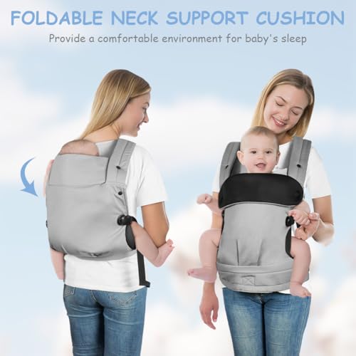 Aolso Baby Sling Breathable, Baby Carrier Baby Sling Carrier - Image 4