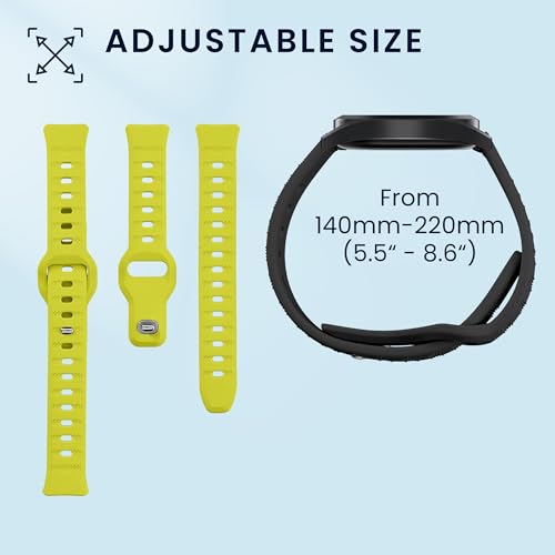 kwmobile 2X Sportarmband kompatibel mit Huawei Band 10/9 / 8 Armband - Fitnesstracker Band Set aus TPU Silikon