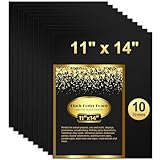 10 Pcs Black Poster Board...