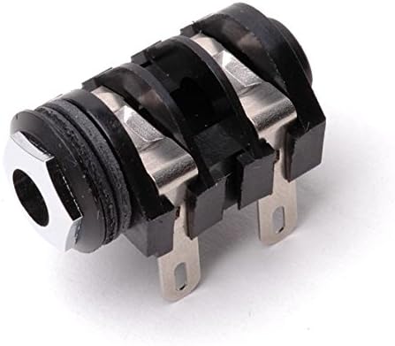 Jack - Mono Input, Metal Nut, Cliff UK, 4 Solder Lug for Marshall