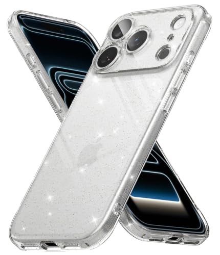 Ringke für iPhone 18 Pro Hülle, Air - Glitter Clear – Ansicht 1