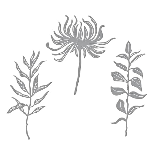 Matrice Everyday Foliage Spellbinders Simon Hurley pour découpe scrapbooking