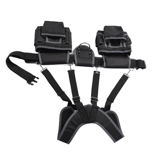 Ceinture à outils nylon polyester 1680D pour bricoleur exigeant